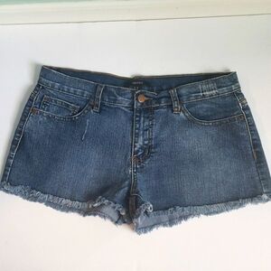 Forever 21 raw hem, short jean shorts size 29